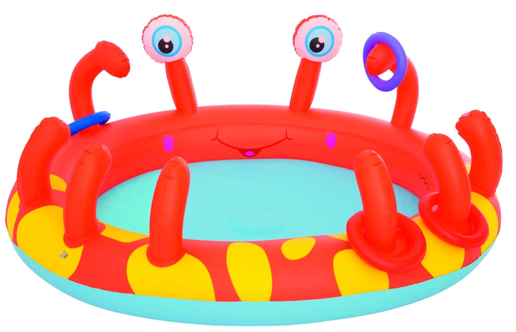BESTWAY PISCINA GONFIABILE PER BAMBINI PLAY CENTER GRANCHIO CM165X150X63 -53058