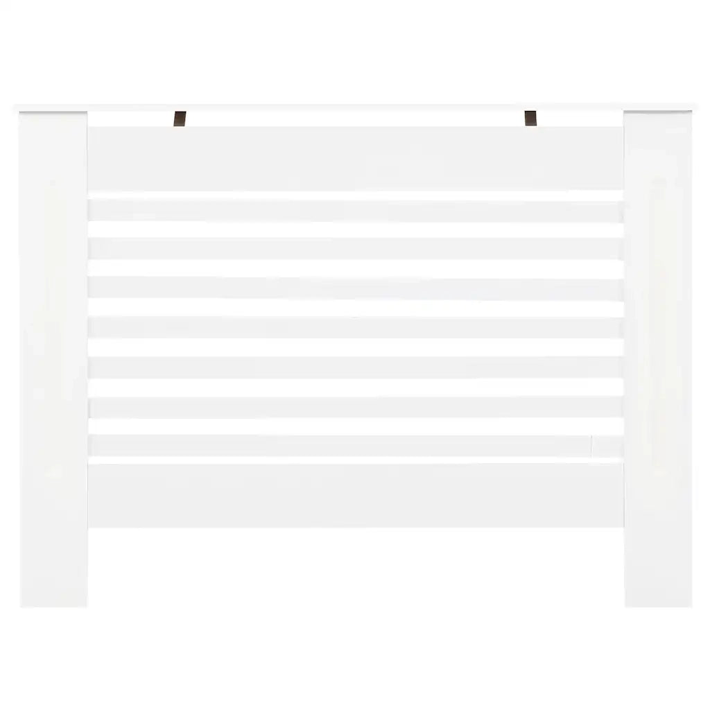 Coperture per Radiatori 2 pz Bianche 112x19x81,5 cm in MDF CFW6609441