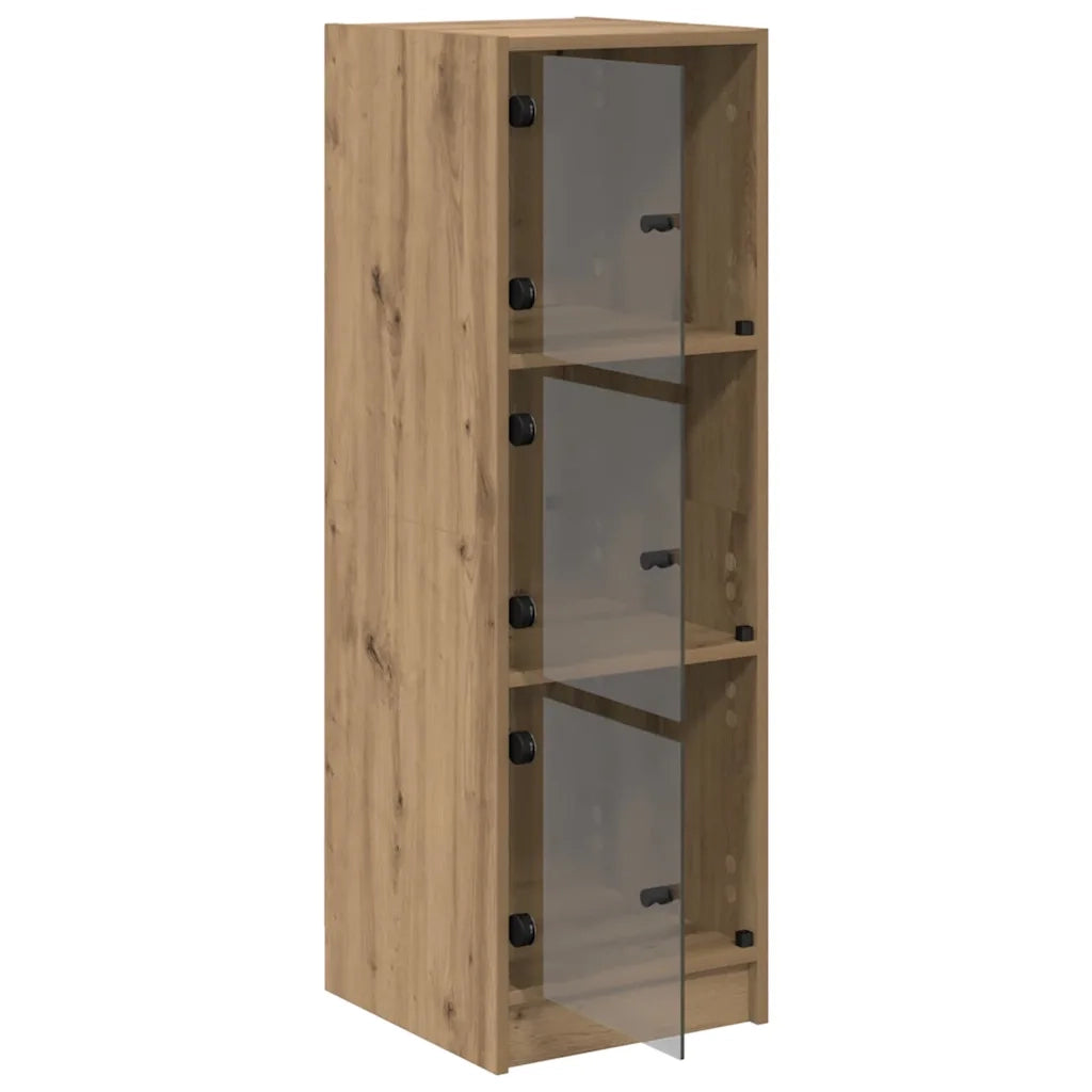 Credenza-Buffet-Armadio da cucina Rovere artigianale 35 x 37 x 109 cm Legno multistrato