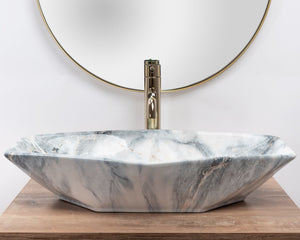 Lavabo Da Appoggio Rea Vegas Granit