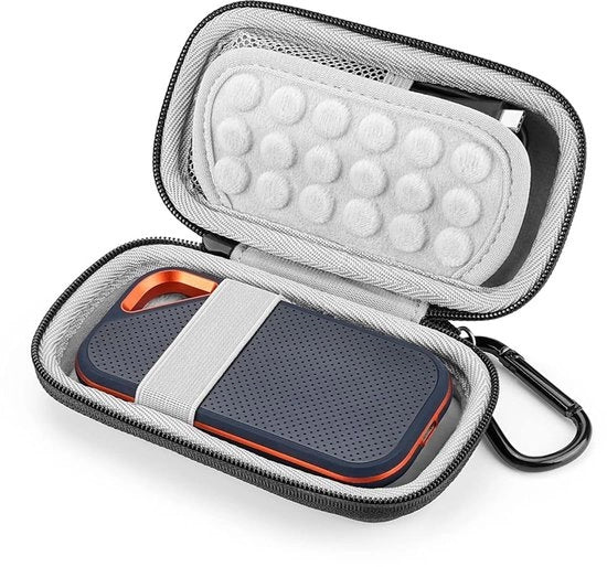 Tas per SSD esterne - Protezione e Mobilità - 1 pezzo - Grigio - Materiale Sostenibile