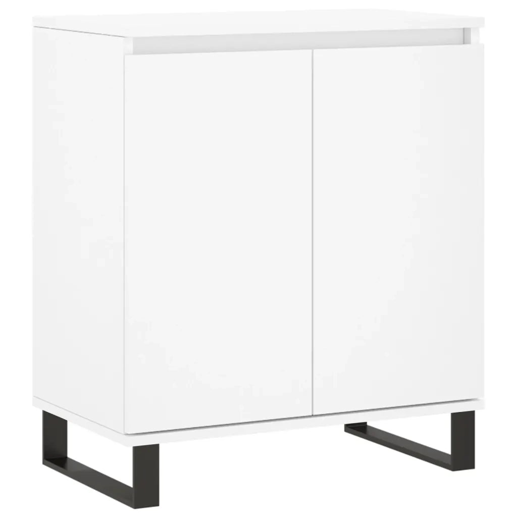 Credenza | Madia | Buffet da pranzo | Armadio da pranzo Bianca 60x35x70 cm in Legno Multistrato