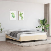 Giroletto senza Materasso Crema 180x200 cm in Tessuto 347087