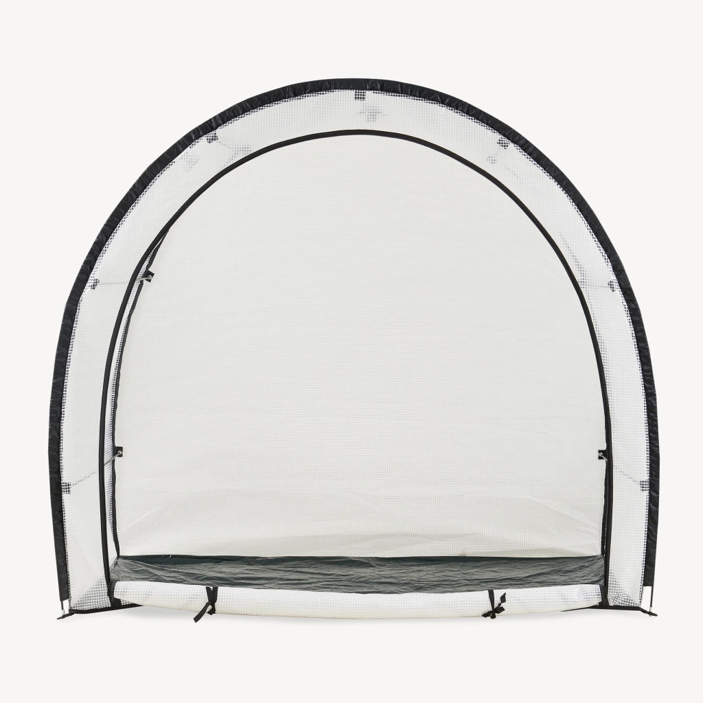 Serra da Giardino Larshasas per Coltivazione Pomodori e Piante 180x80x170 cm - Traslucido [en.casa]