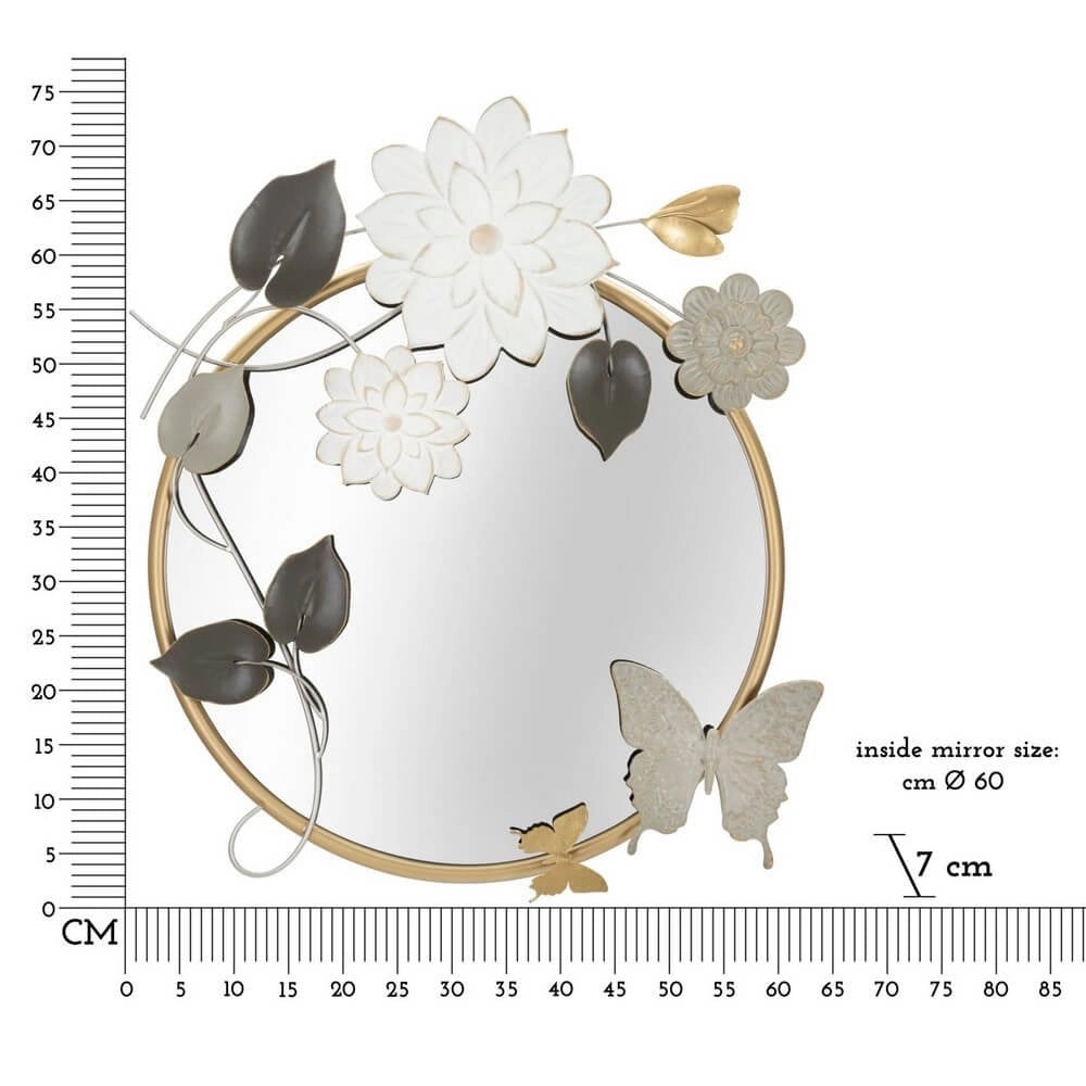 Specchio da Muro Tonis 74,9x66 cm - LEAFFY