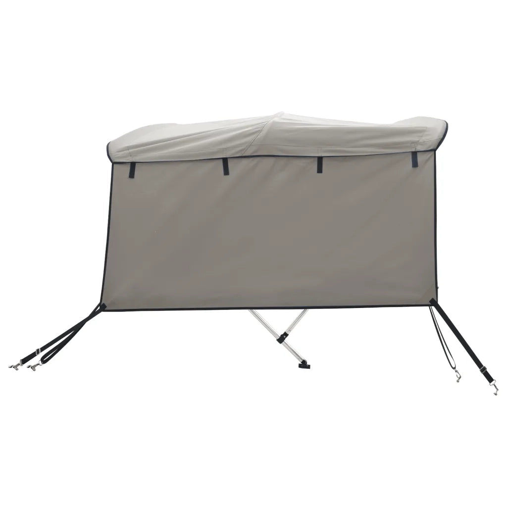 Bimini di Prua con Pareti Laterali 3 Archi 183x(137-152)x137cm CFW7251167