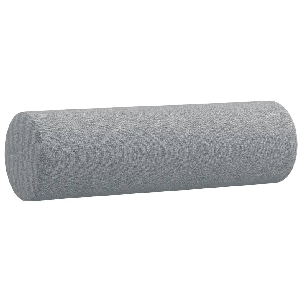 Divano a 2 Posti con Cuscini-Sofa 2 Posti con Cuscini Grigio Chiaro 140 cm in Tessuto 877227