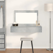 Tavolo da Trucco Grigio 100 x 40 x 70 cm Legno multistrato 865211