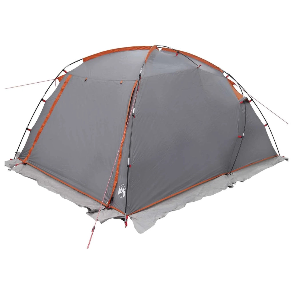 Tenda a tunnel Grigio e arancione 361 x 235 x 147 cm 42017402