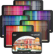 Set di matite colorate morbide - 180 matite colorate, 4 matite per sfumare - per artisti professionisti bambini adulti - colori schizzi disegni