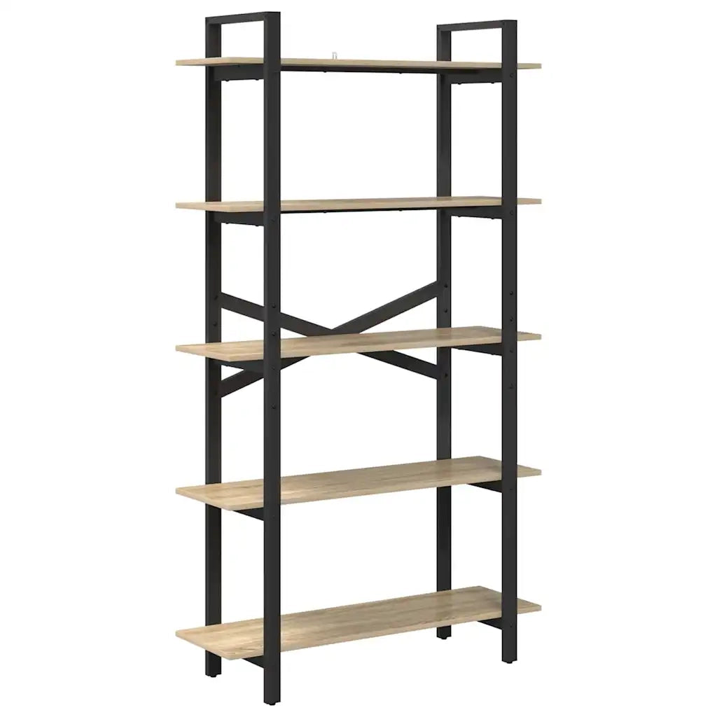 Libreria Rovere Sonoma 100 x 33,5 x 178 cm Legno multistrato 883935