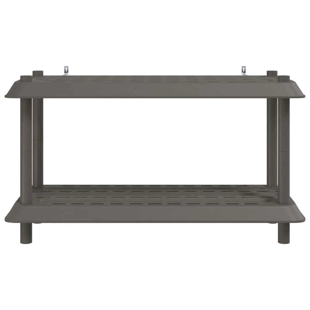 Unità di scaffalatura 2 livelli 100 x 40 x 55,5 cm PP 8011743