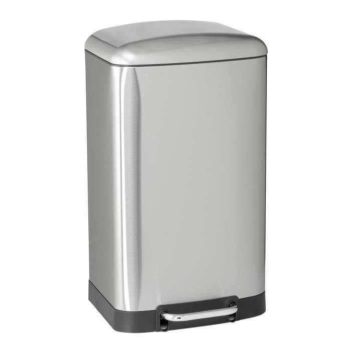 Pattumiera a pedale KITCHEN MOVE GREENWICH - 40L - Acciaio inox