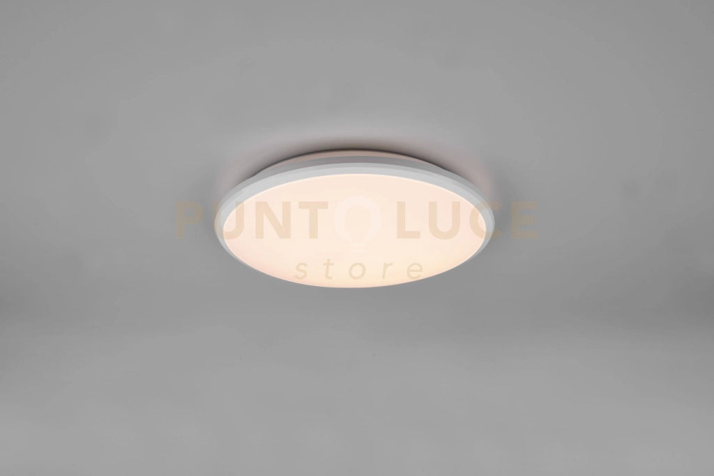 LIMBUS PLAFONIERA LED 20,5W 2400lm, 4000K BORDO BIANCO CON DIMMERAZIONE CON INTERRUTTORE D.35CM
