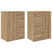 Credenza | Sideboards Corona 2 pcs Rovere artigianale 59 x 39 x 80 cm