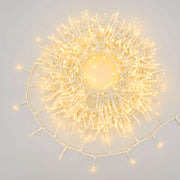 Catena Nastro 6cm NTLG 1000 MiniLED cavo Bianco 4+30,5m Luci di Natale