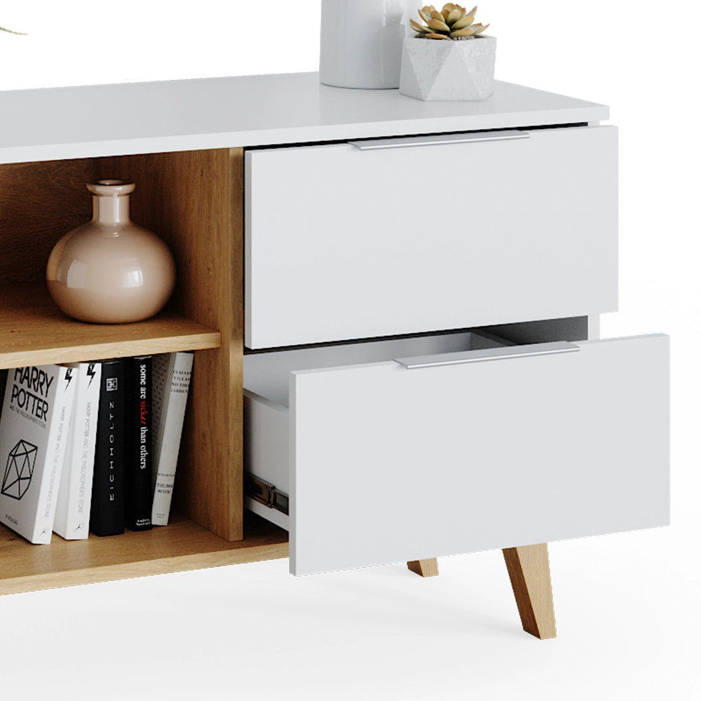Vicco Cassettiera per camera da letto Bianco 40 x 61 cm
