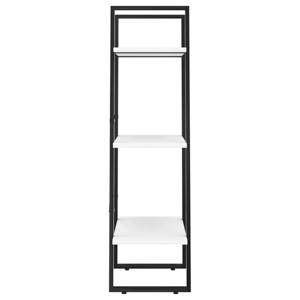 Scaffale Portaoggetti Bianco 60x30x105 cm Legno Multistrato 806507