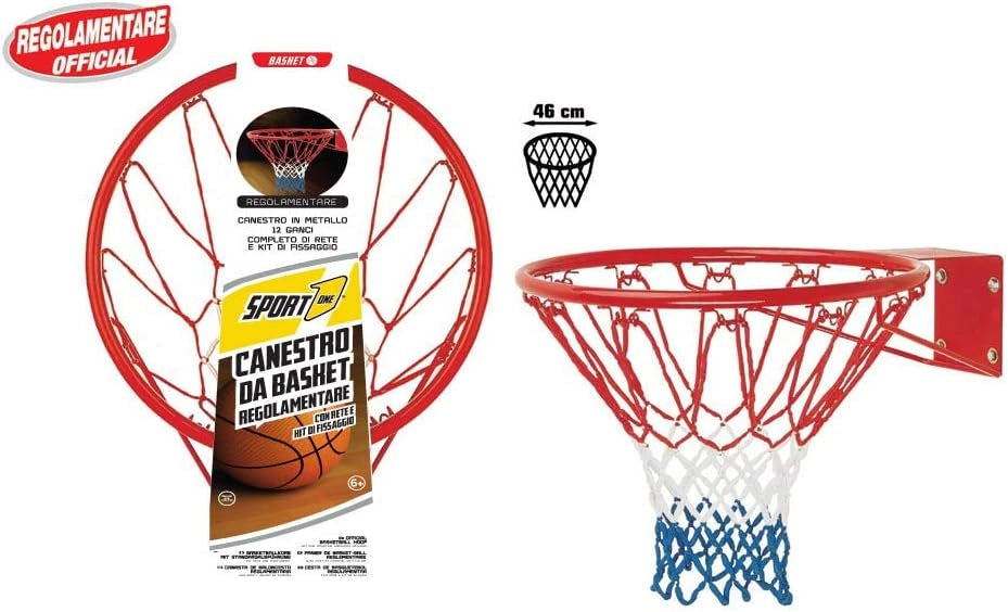 Canestro Basket Bambini regolamentare Esterno e Interno Gioco Pallacanestro Regolabile Mini Giochi Canestro Giocattolo S