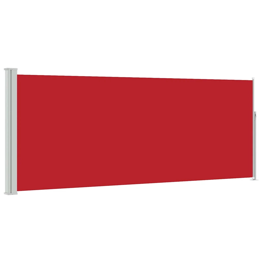 Tenda da Sole Laterale Retrattile-Tenda parasole per balcone 120 x 300 cm Rossa