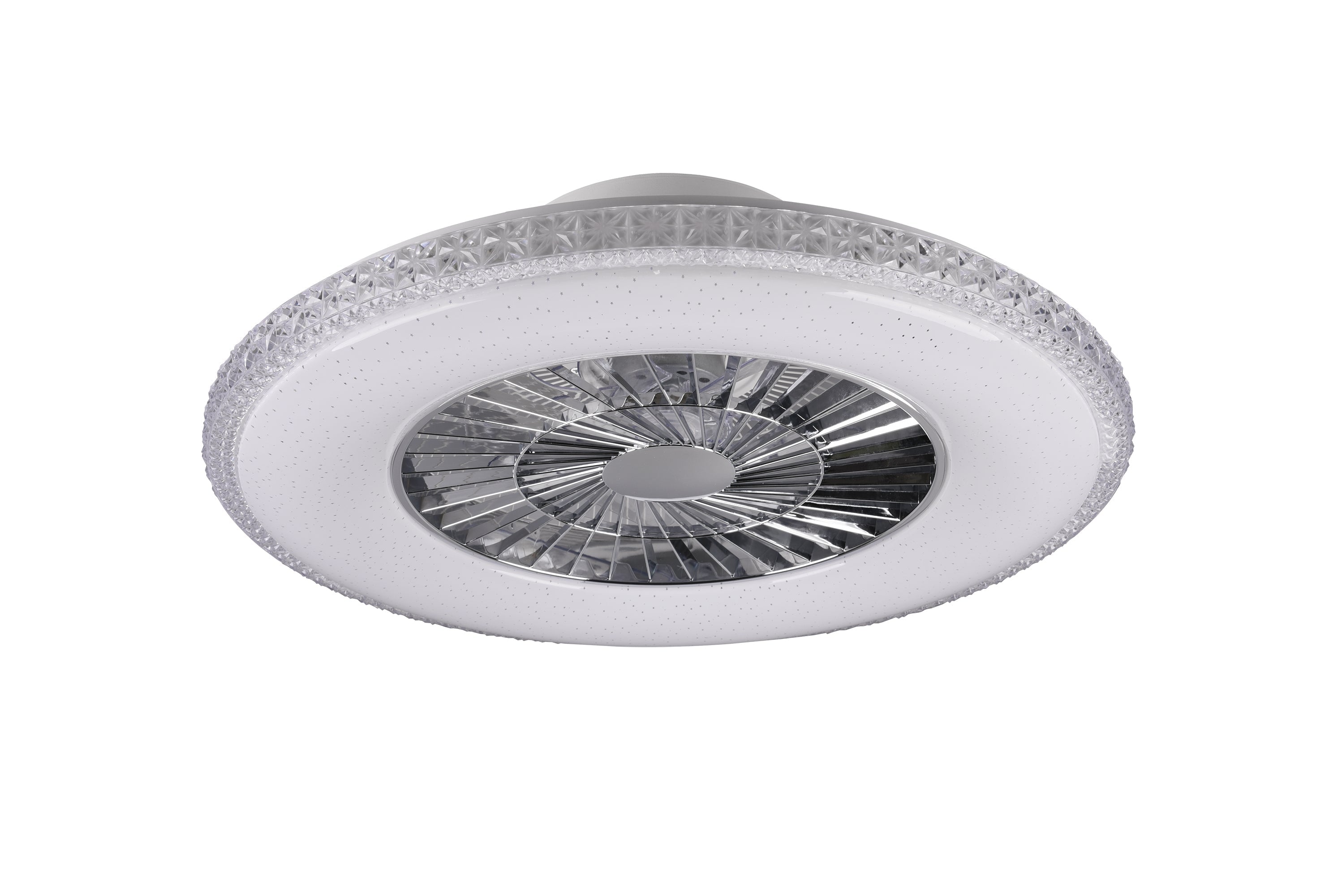 Plafoniera Ventilatore da Interno a led in Plastica
