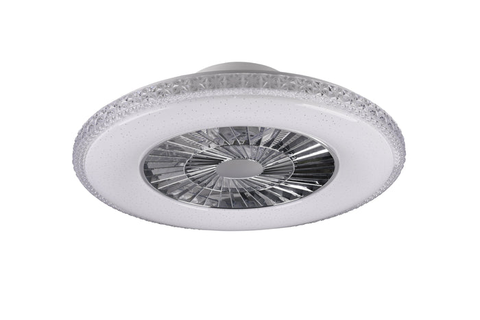 Plafoniera Ventilatore da Interno a led in Plastica
