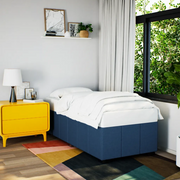 Giroletto senza Materasso Blu 90x200 cm in Tessuto 3284810