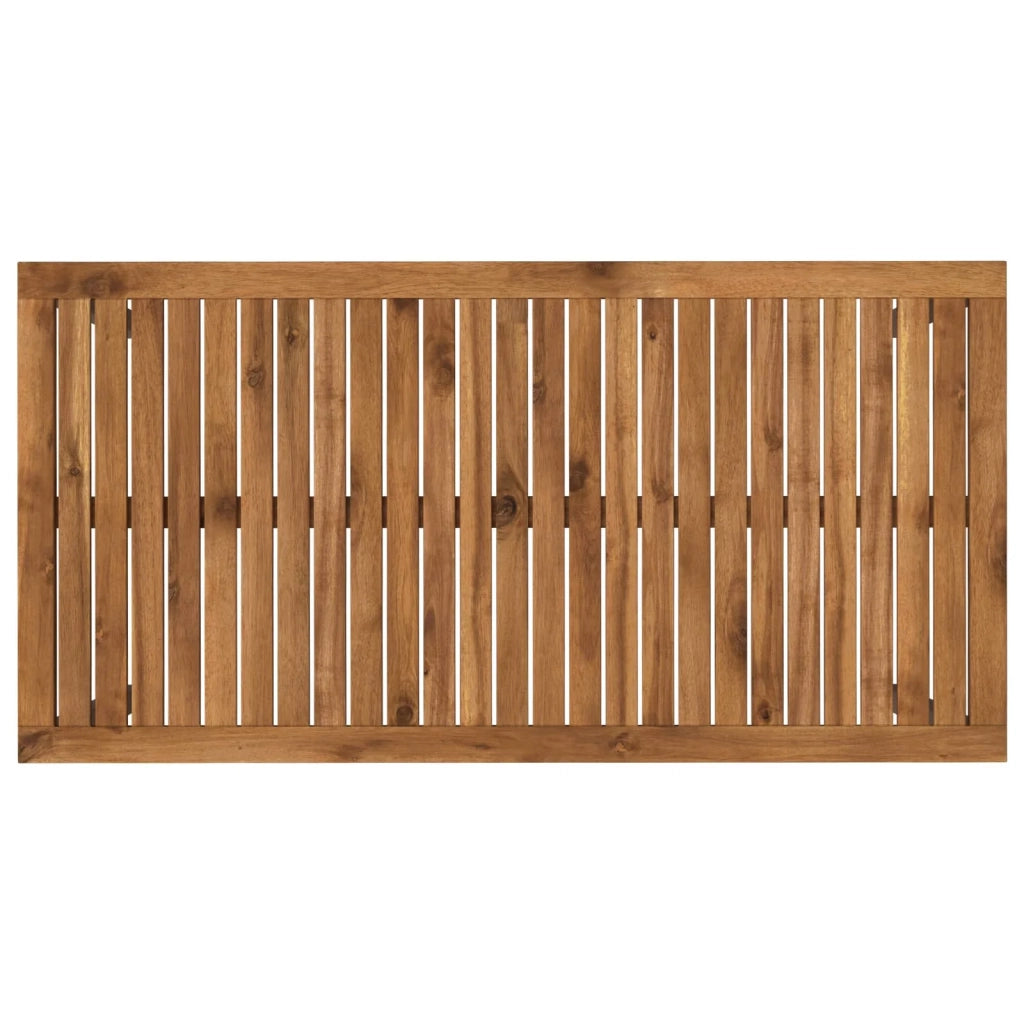 Tavolo da cena da giardino Naturale e Caffè 108,5 x 55 x 75 cm 901315
