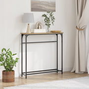 Tavolo consolle Rovere artigianale 75 x 19,5 x 75 cm 863504