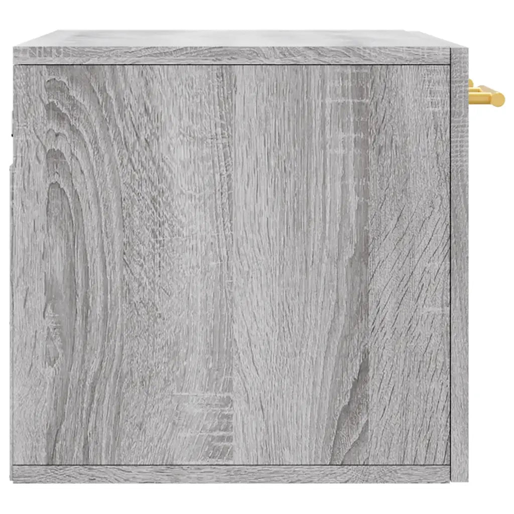 Armadietto a Muro | Mobile a Parete Grigio Sonoma 60x36,5x35cm in Legno Multistrato