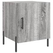 Comodino | Armadio da Notte | Mobiletto da notte Grigio Sonoma 40x40x50 cm in Legno Multistrato
