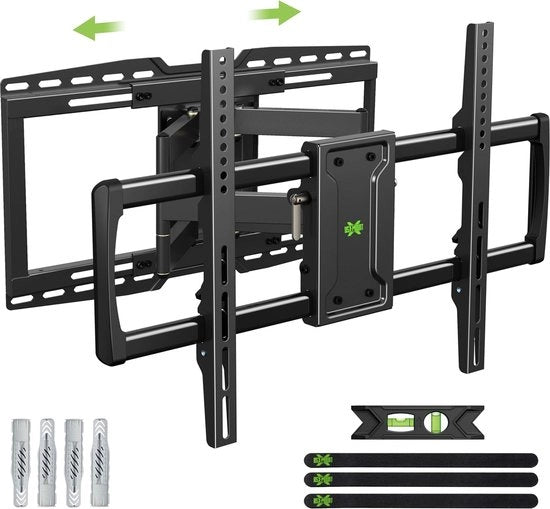 Supporto per Parete per TV - Regolabile e Inclinabile - Per TV da 32 a 90 pollici - VESA 600x400 mm - Massimo 68,2 kg