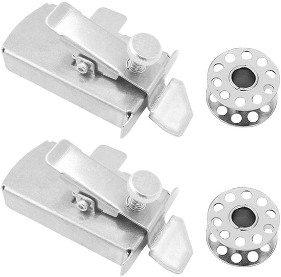 Accessori per macchina da cucire - Guida magnetica - Lame di alluminio - 2 pezzi - 78 x 40 x 35 mm - Inox - Accessori per cucito