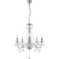 Lampada Da Soffitto Ebt014-5cp Chrome