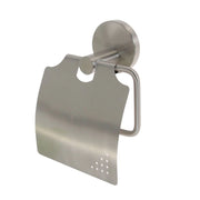 Trade Shop - Porta Rotolo Per Carta Igienica In Acciaio Satinato Accessori Arredo Bagno 87909 -