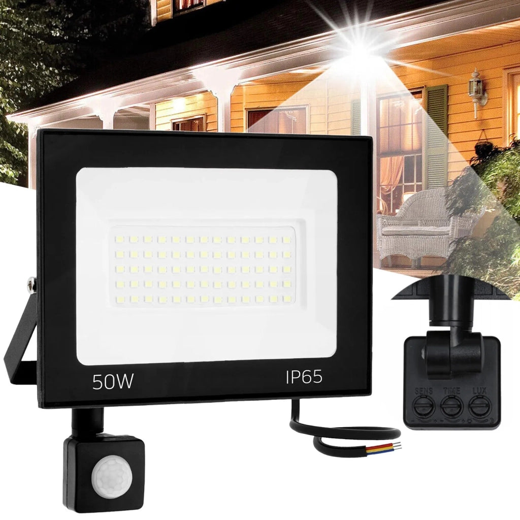 Alogeno Led Motion Sensor 50w Rsl008-50ns Neutro 4500K