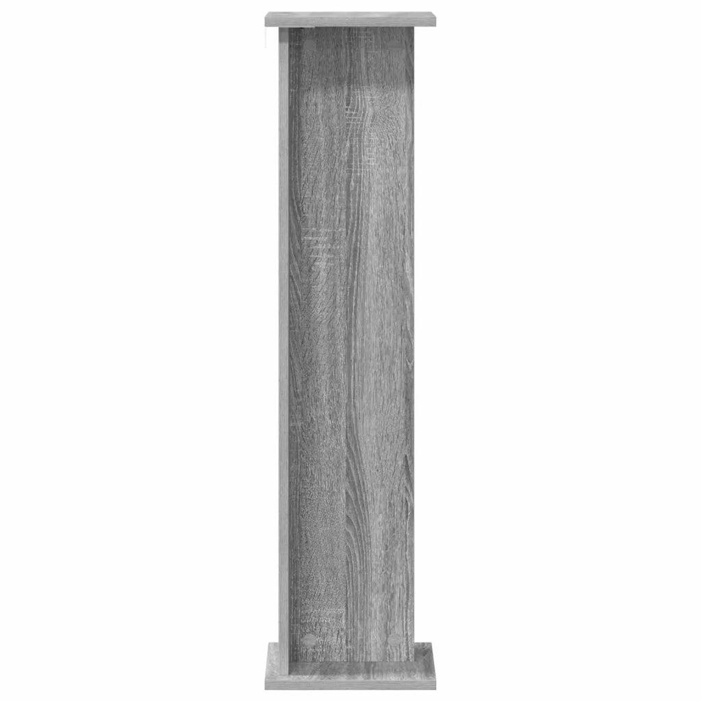 Supporto per piante Sonoma grigia 25 x 25,5 x 100,5 cm