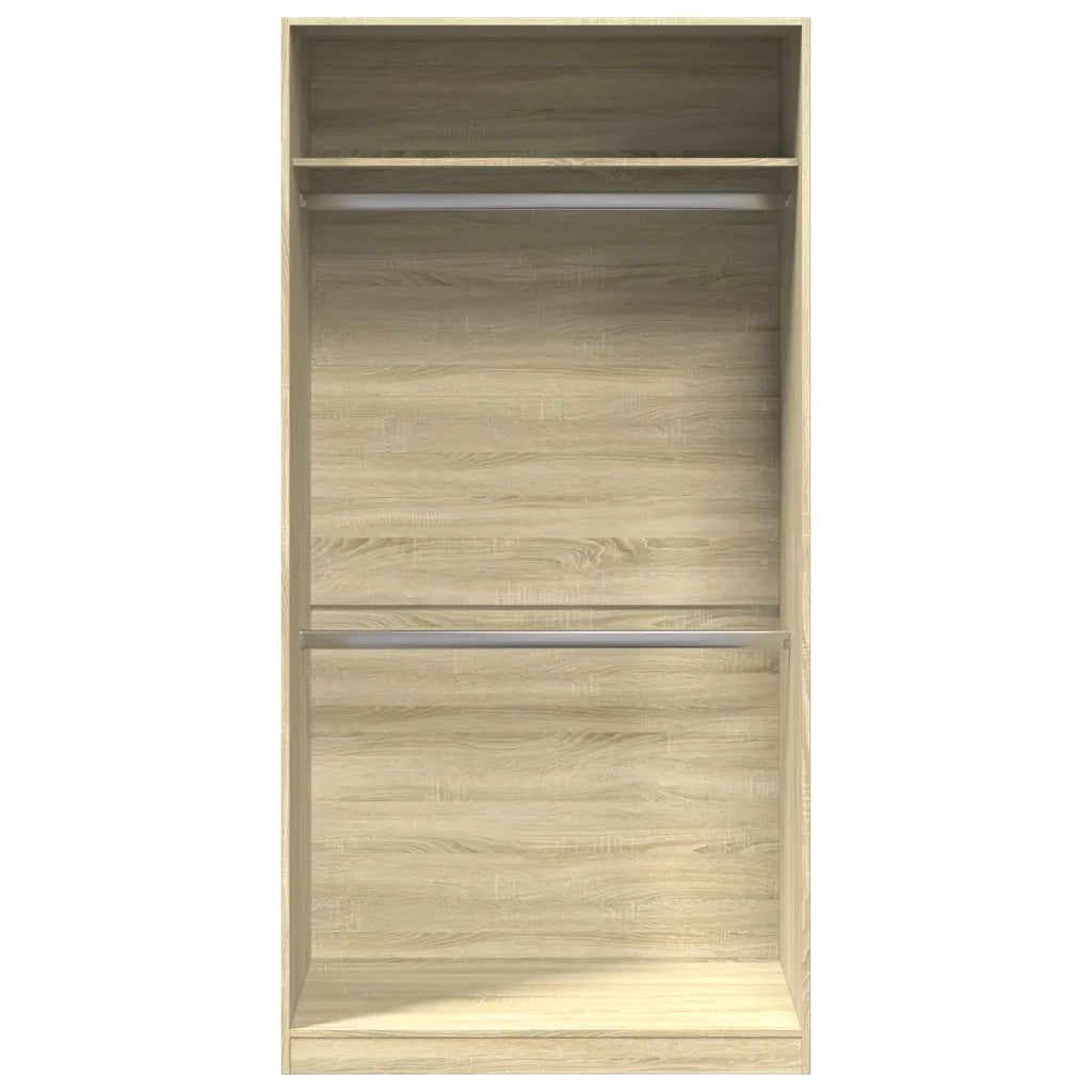 Armadio Rovere Sonoma 100x50x200 cm in Legno Multistrato 3307803