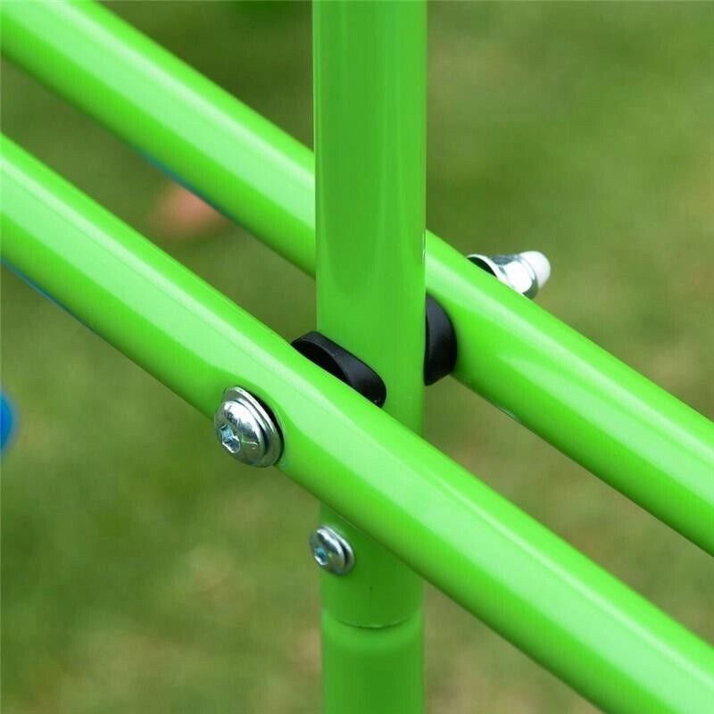 SET ALTALENE DA GIARDINO CON ALTALENA DOPPIA E 2 ALTALENE SINGOLE 280X140X178CM