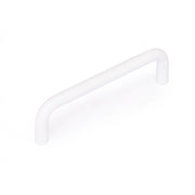 MANIGLIA TUBOLARE PZ. 2 96MM LACCATA BIANCA IN MET