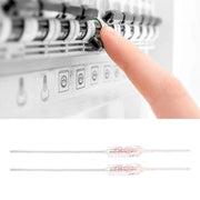 Protezione termica di sicurezza a fusibile metallico da 10 pezzi - 250VAC 10A - TF 72-250 - trasformatore di motori per apparecchiature industriali e domestiche elettriche.