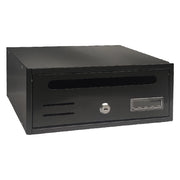 CASSETTA POSTALE SINGOLA ORIZZONTALE 1 posti - antracite - cm. 30x17,5x H. 12  - KASART