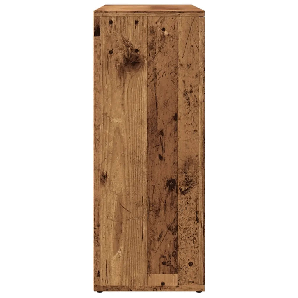 Credenza-Buffet-Armadio da cucina Legno Antico 91x29,5x75 cm in Legno Multistrato