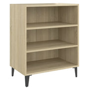 Credenza | Madia | Buffet da pranzo | Armadio da pranzo Rovere Sonoma 57x35x70 cm in Legno Multistrato