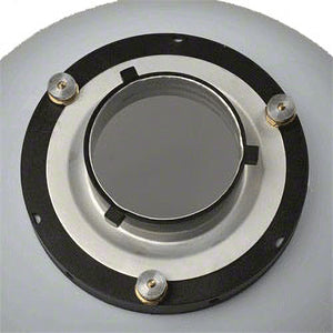 Sfera diffusore Ø 40 cm con attacco universale, produce una luce morbida e soffusa, compatibile con molti flash, sagomatore di luce ideale per ritratti e fotografia in interni