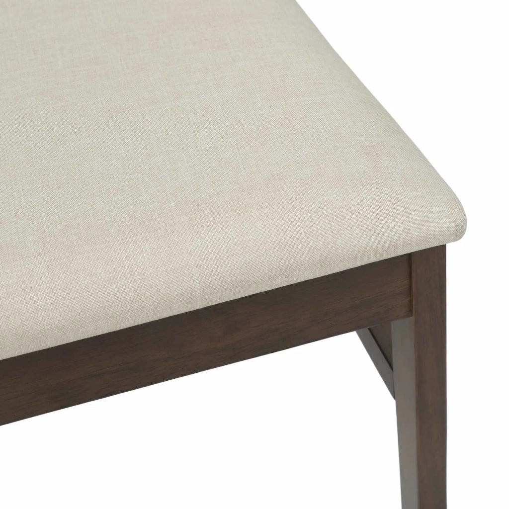 Sedia da pranzo 2 pcs Marrone chiaro e chiaro 42020492