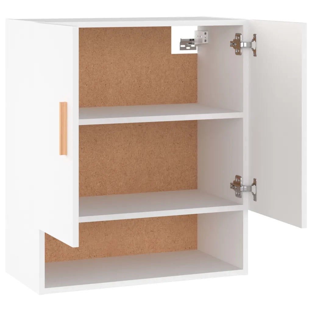 Armadietto a Muro | Mobile a Parete Bianco 60x31x70 cm in Legno Multistrato