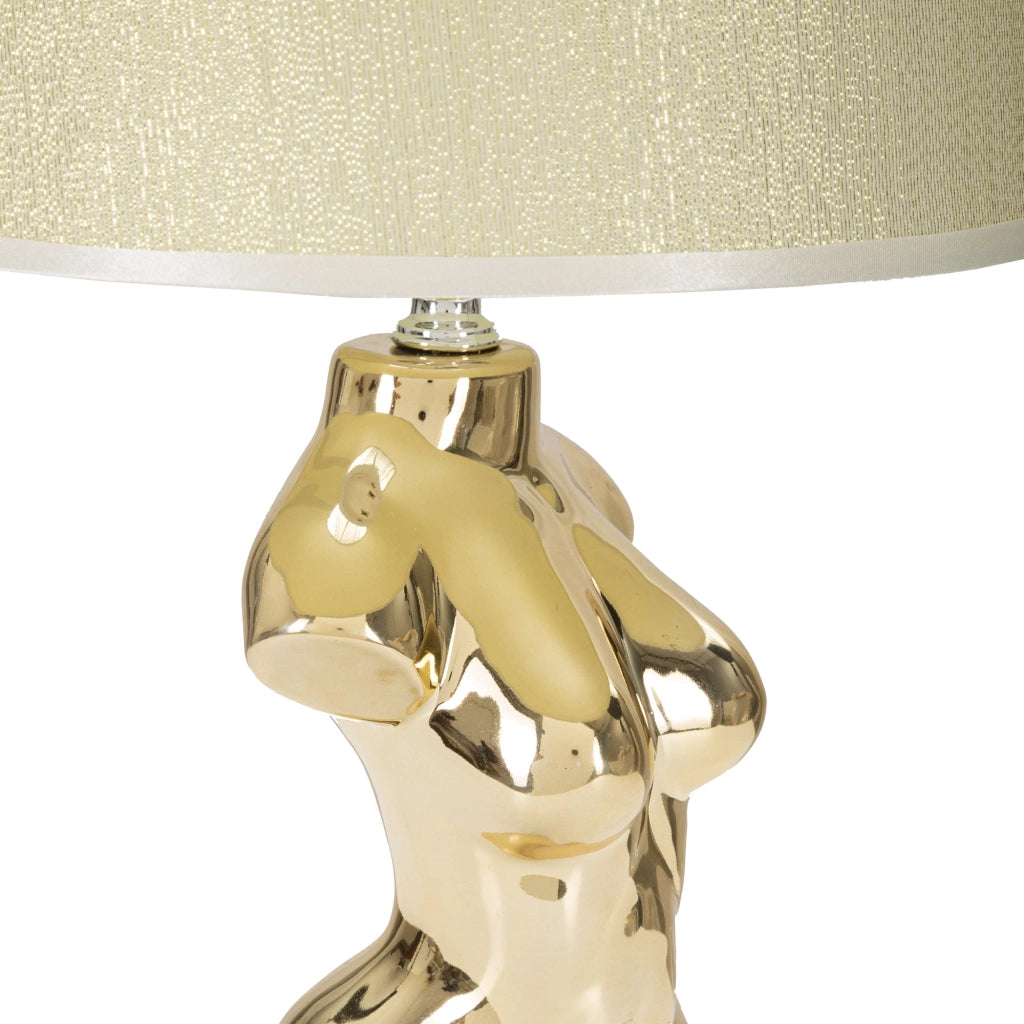 Bafapa, Lampada da Tavolo Necessaria 1 Lampadina, Beige