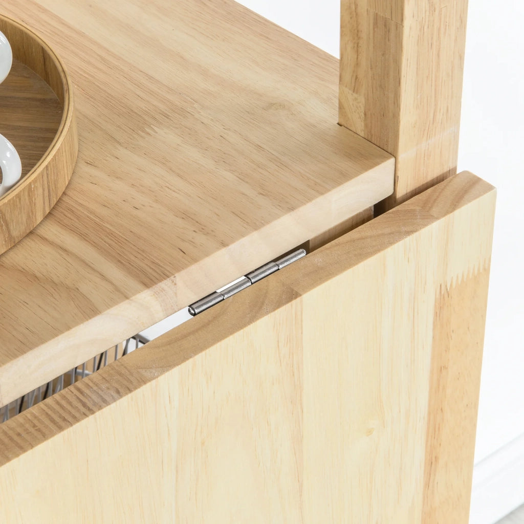Tavolo Cucina Piccolo Tavolo da Cucina Allungabile Tavolino da Pranzo Credenza Scaffale tavolini pieghevoli FWT70-N