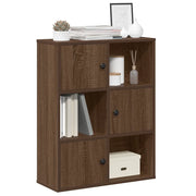 Libreria Rovere Marrone 60x24x76,5 cm in Legno Multistrato 860388